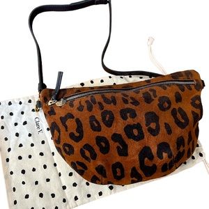 Clare V Leopard Grande Fanny Pack